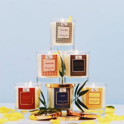 7 0Z glass jar candles