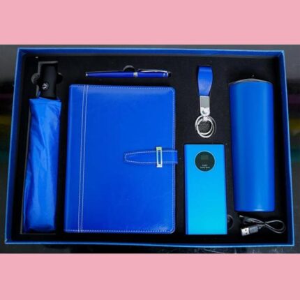 Executive gift set with umbrella